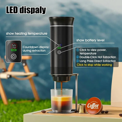 PORTABLE ESPRESSO MACHINE.